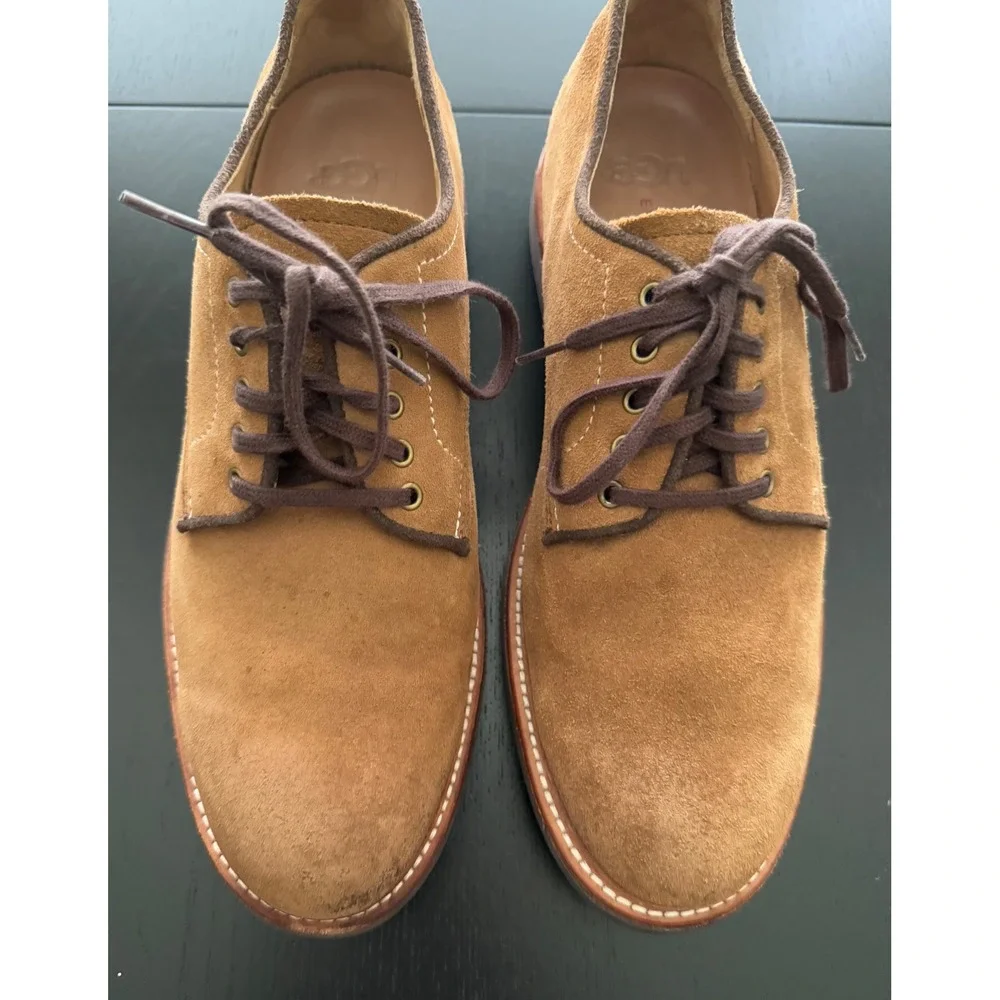 UGG Jovin Oxford Mens Size 8 Buck Suede Lace-Up Casual Business Comfort‎
